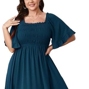 Women’s Teal Maxi Dress
